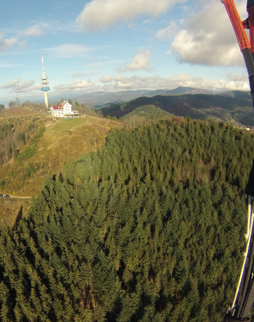 Gleitschirm-Tandemflug Blauen