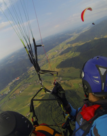 Gleitschirm-Tandemflug Schwarzwald