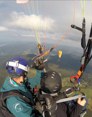 Gleitschirm-Tandemflug Schwarzwald